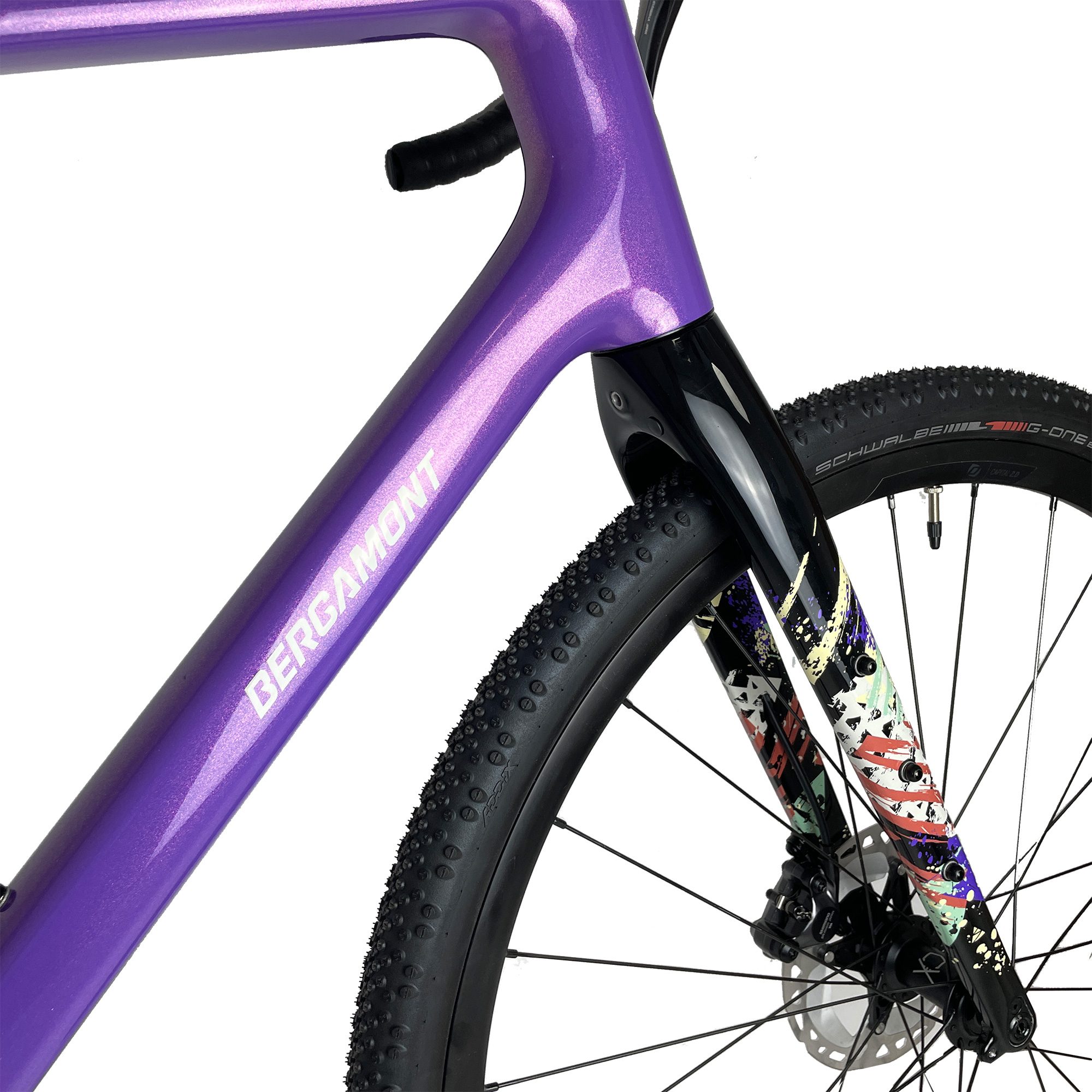 Bergamont Grandurance Elite Carbon Gravel Bike purple