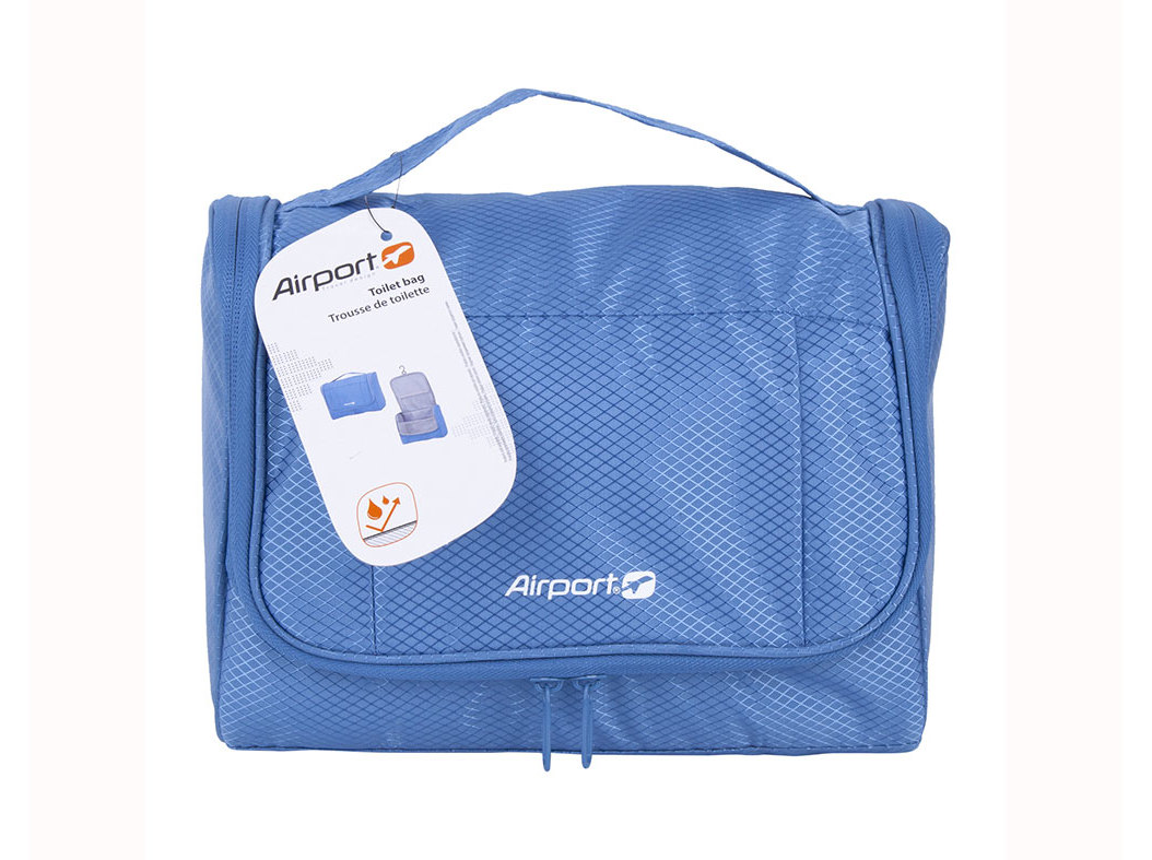 BOLSA DE TOILETE AIRPORT AZUL