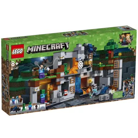 LEGO® Minecraft™ 21147 Abenteuer in den Felsen
