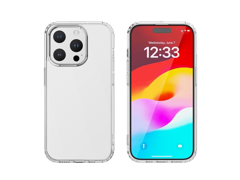 4smarts 360° Protection Set iPhone 15 Pro Max Set aus Displayschutzfolie und hochfester Schutzhülle für das iPhone 15 Pro Max