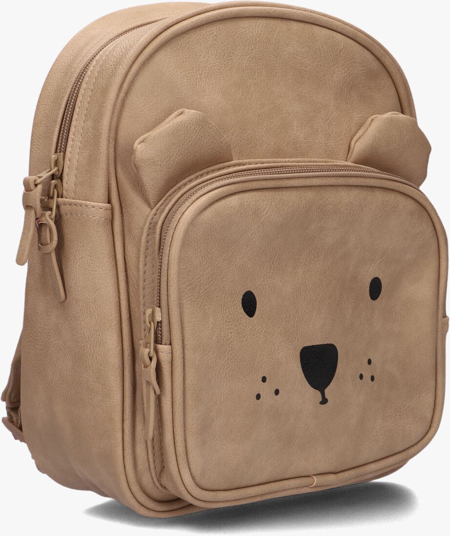KIDZROOM beige kidzroom rugtas beary excited