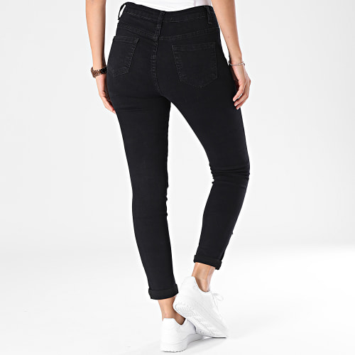 Jean Slim Femme Noir