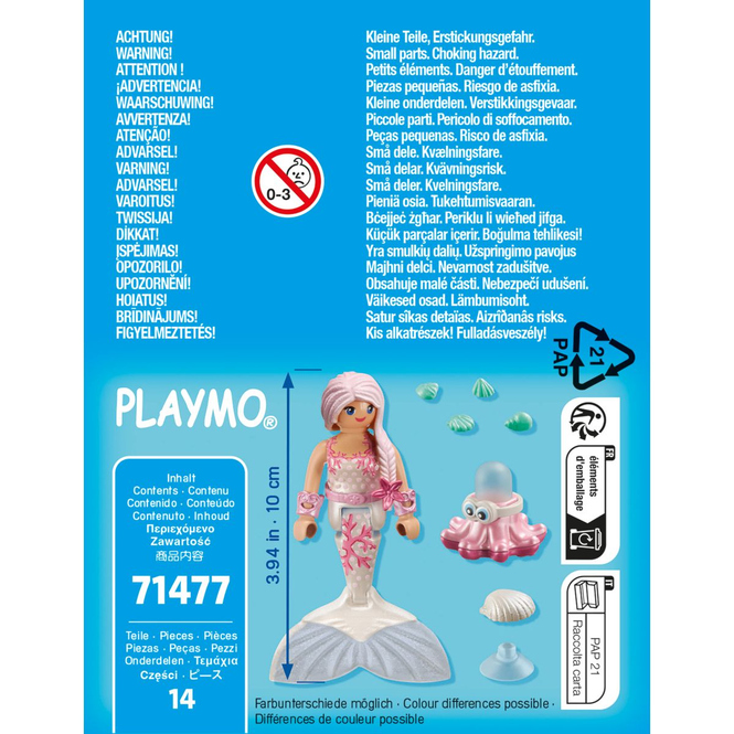 Playmobil® 71477 - Meerjungfrau mit Spritzkrake - Playmobil® Special Plus