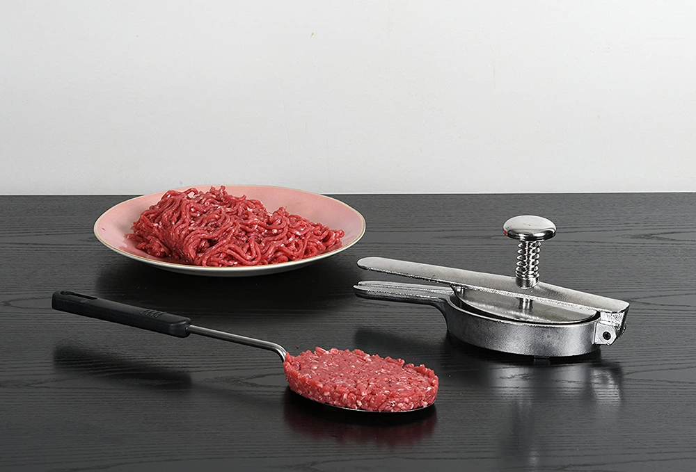 Presse à steak haché inox ovale Louis Tellier