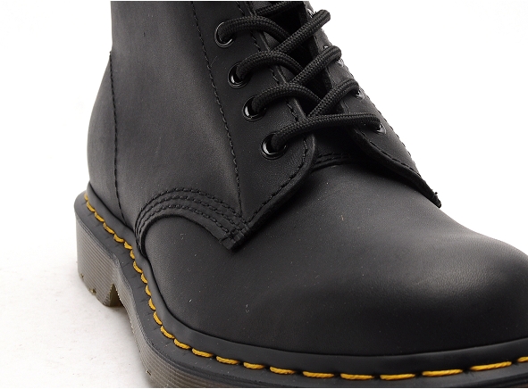 Dr martens boots bottine homme 1460 greasy noir