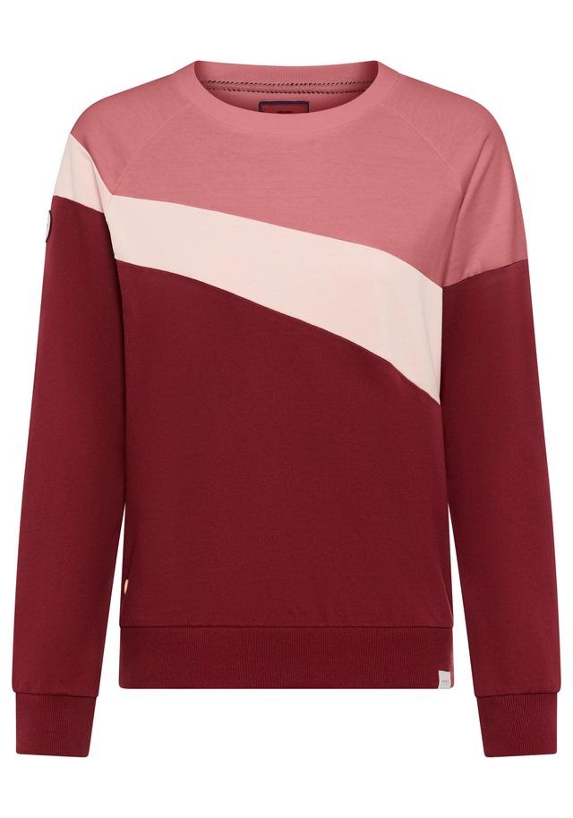 KangaROOS Sweatshirt , im Colorblock Design mit süssen Details