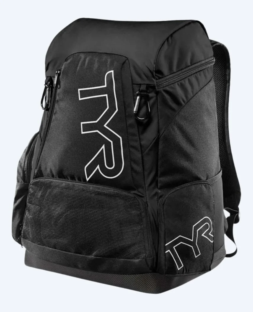 TYR svømmetaske - Alliance Team 30L - Sort/sort