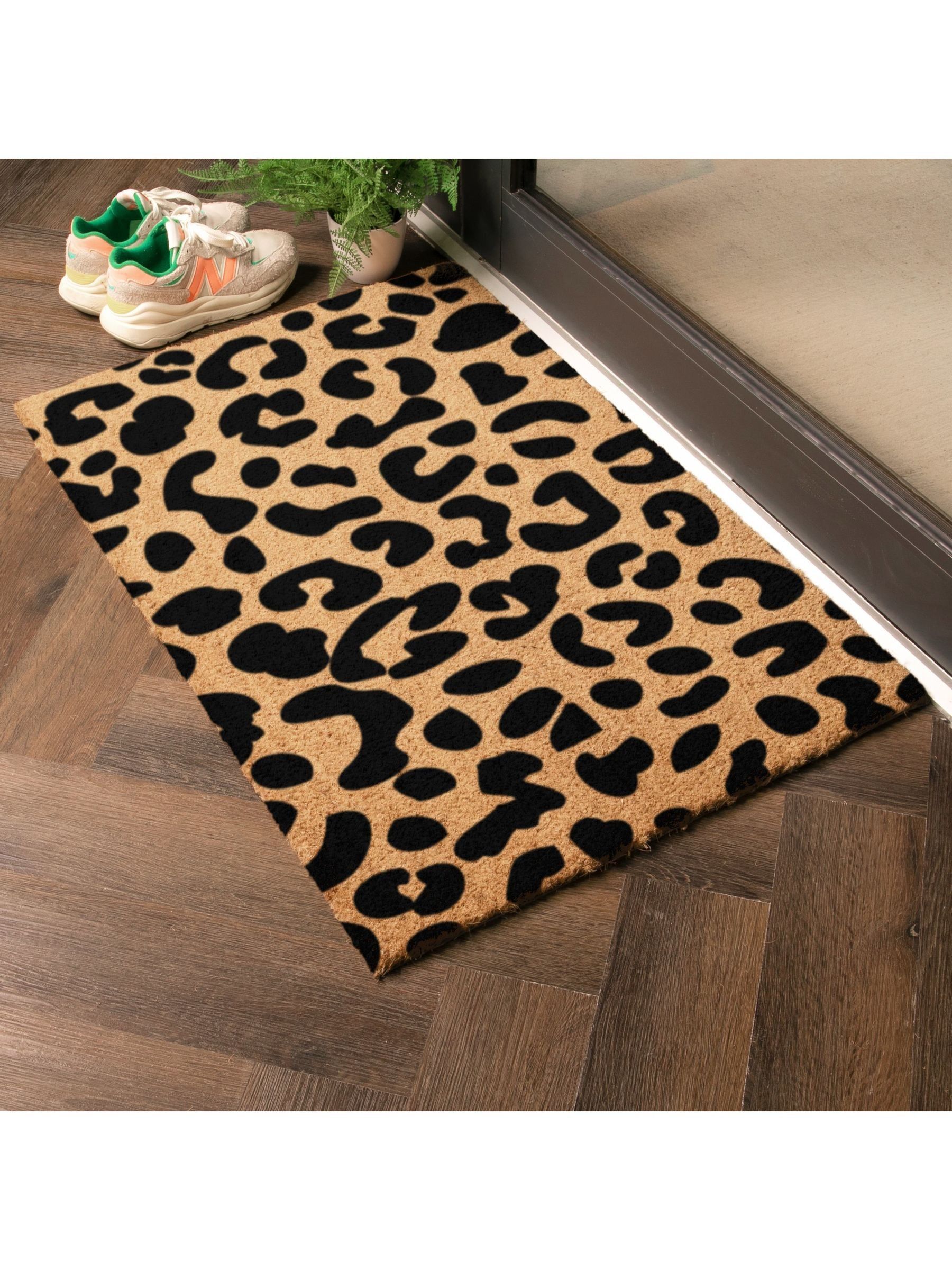 Artsy Mats Country Home Leopard Doormat