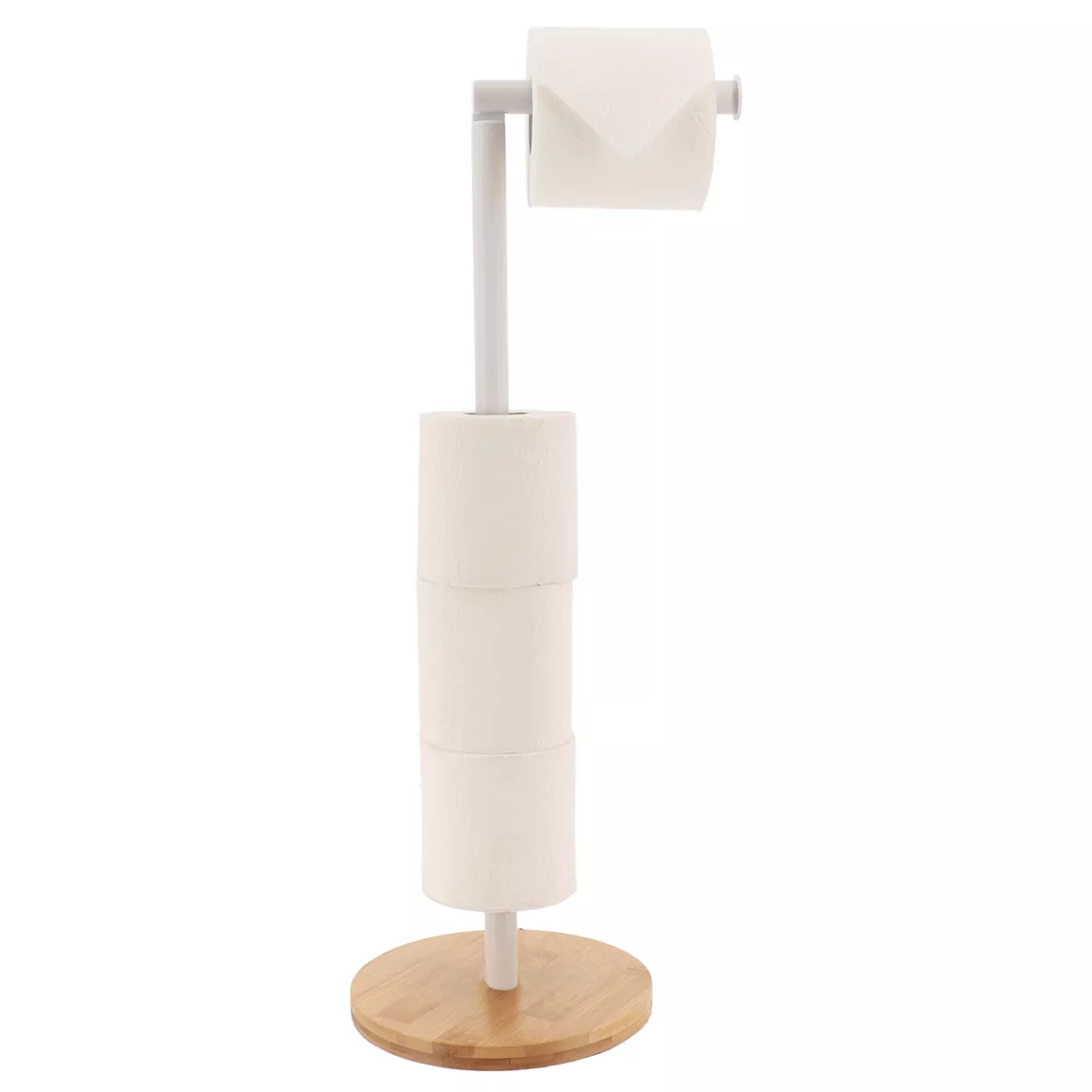 Dérouleur papier toilette avec réserve Harmonie Blanc