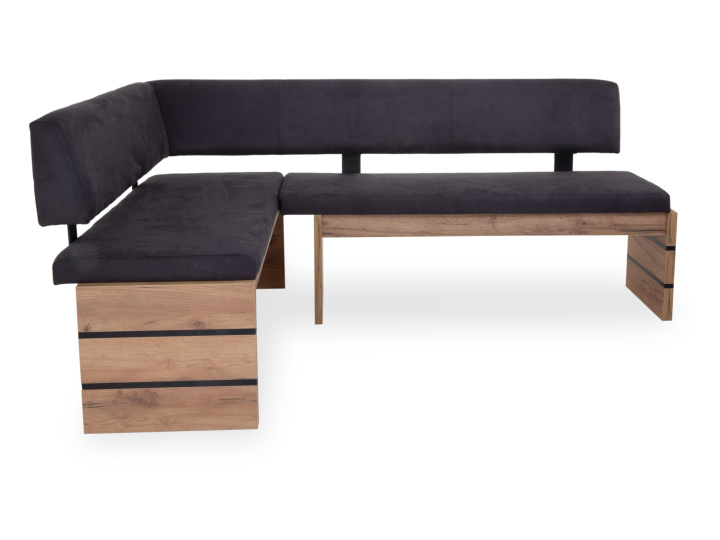 Eckbank Rolf Weber NIDEGGEN 145x186 cm graphit