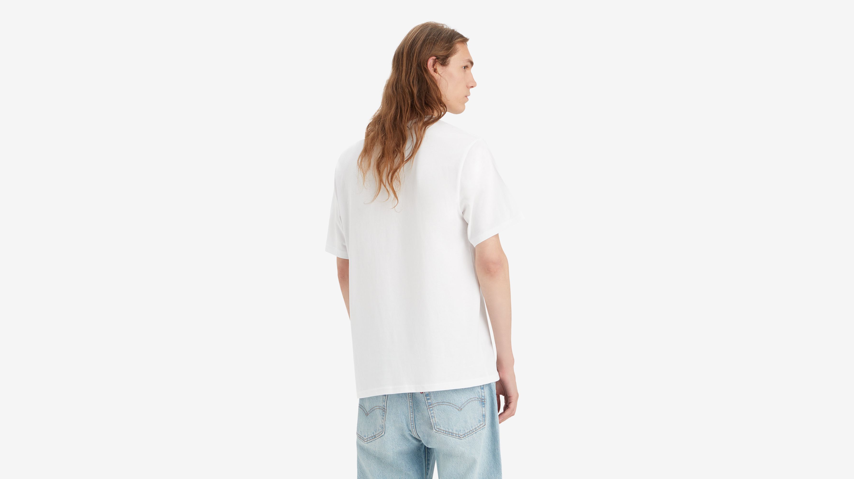 T-shirt graphique Relaxed - Motion Hl Logo White+ - Blanc