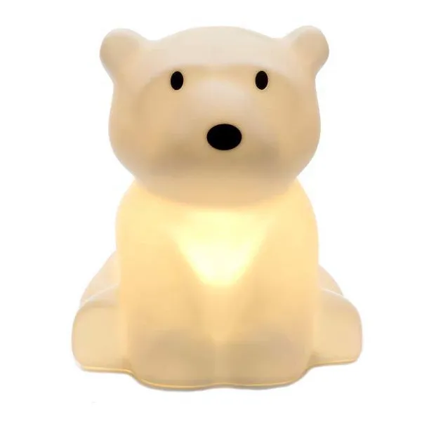 Mr Maria Veilleuse Nanuk ours polaire | Blanc