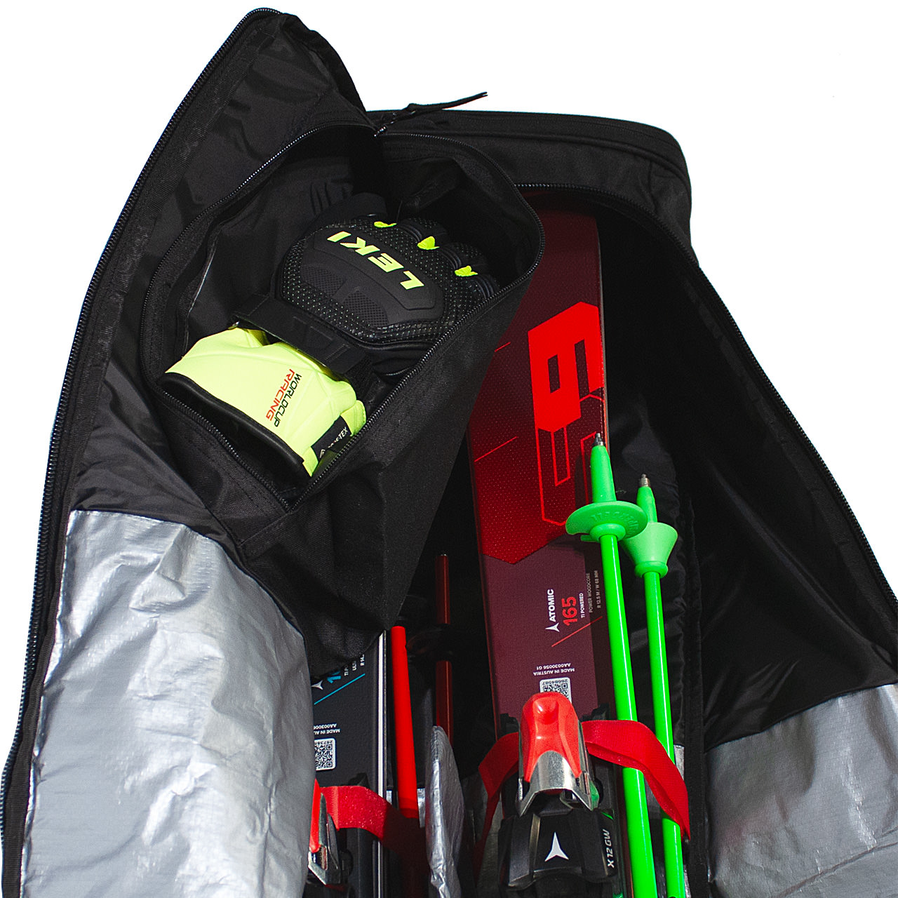 XSPO Race Padded Vario Ski Bag 175/195 cm black – 2Pair | XSPO Skiausrüstung Preis Highlights | XSPO | X | MARKEN | XSPO