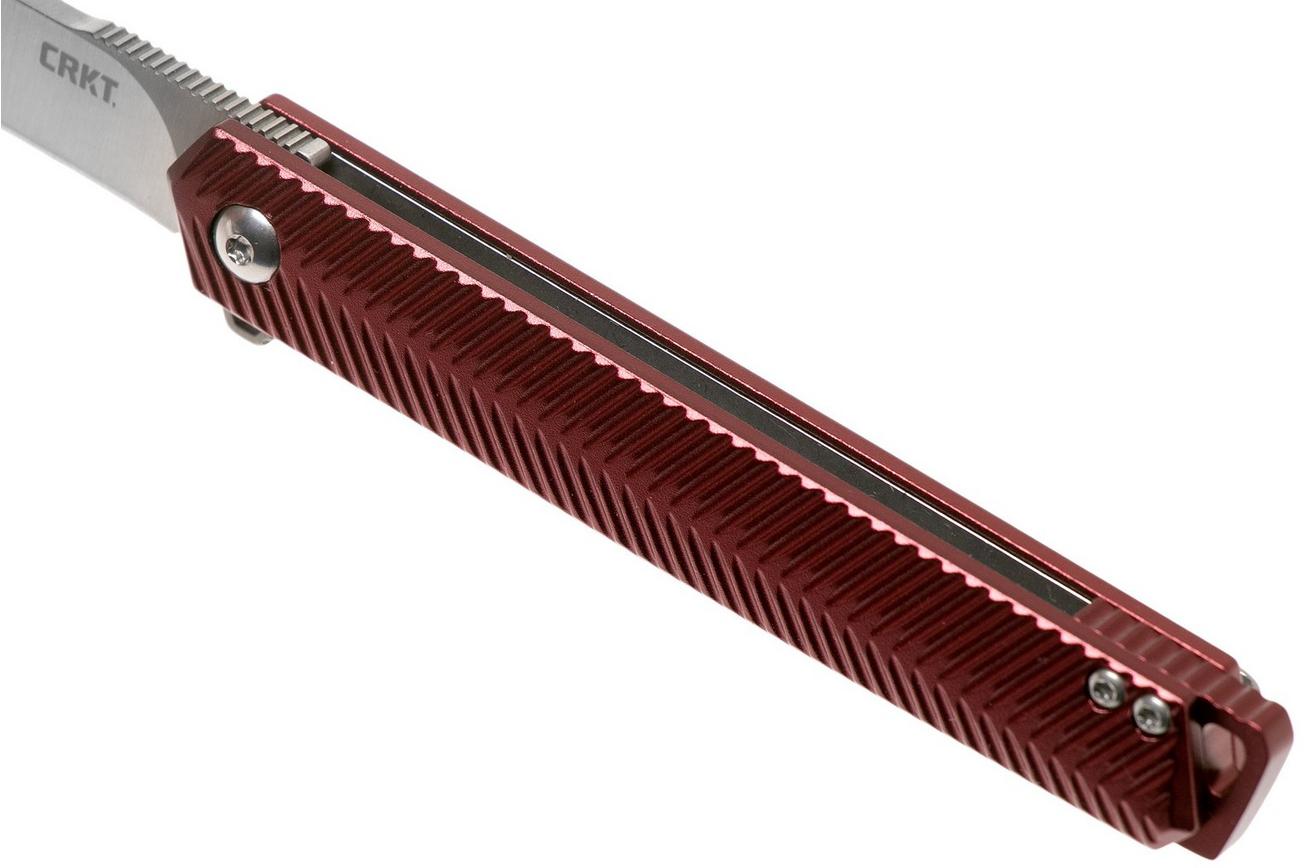 CRKT Stylus Maroon K820BXP zakmes, Ken Onion design