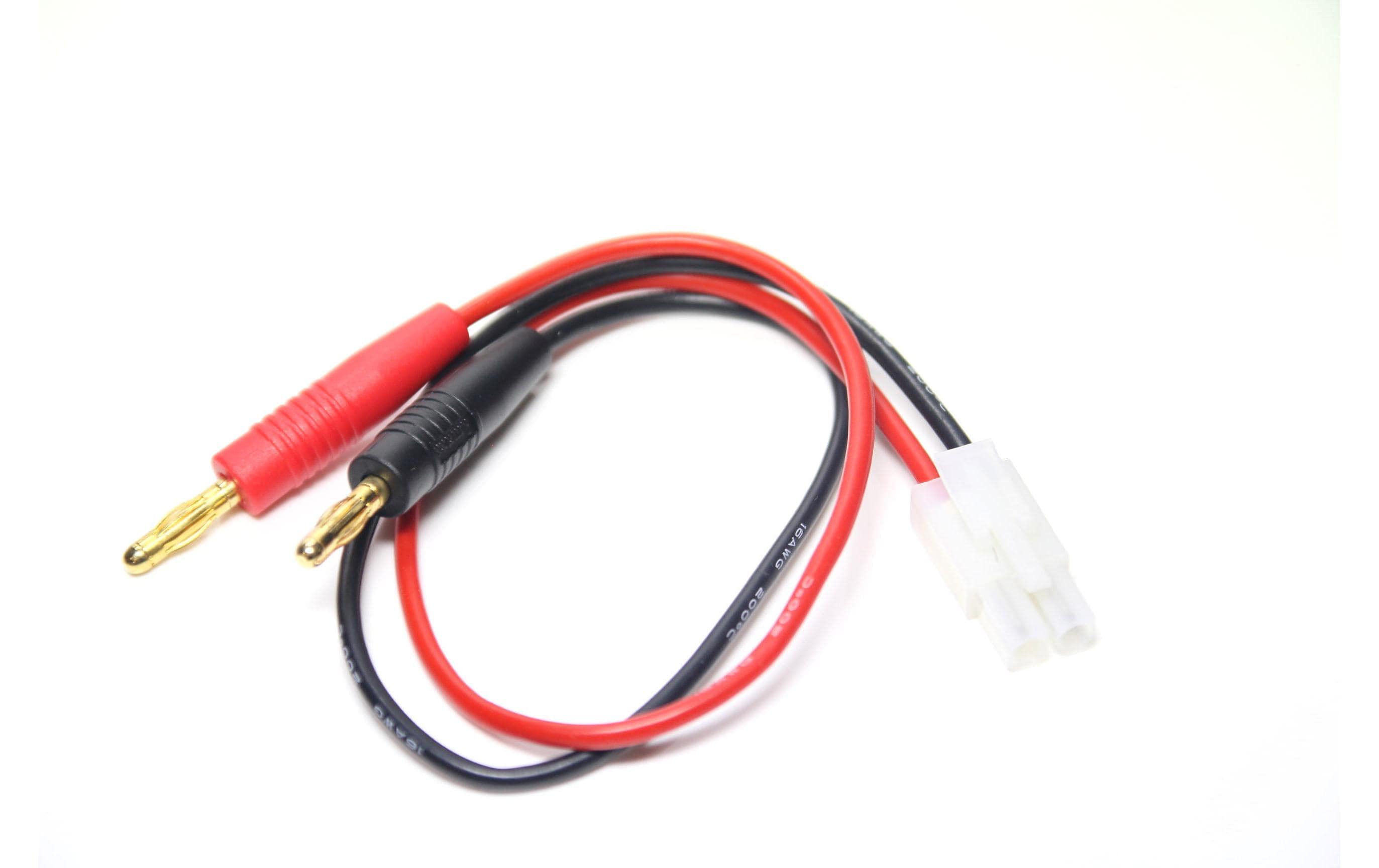 Ladekabel 4 mm Bananenstecker zu TamiyaLadekabel
