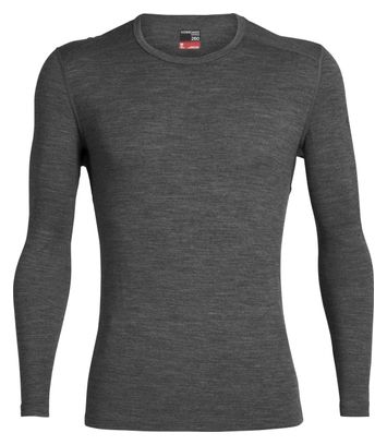Maillot Manches Longues Icebreaker Mérinos 260 Tech Gris