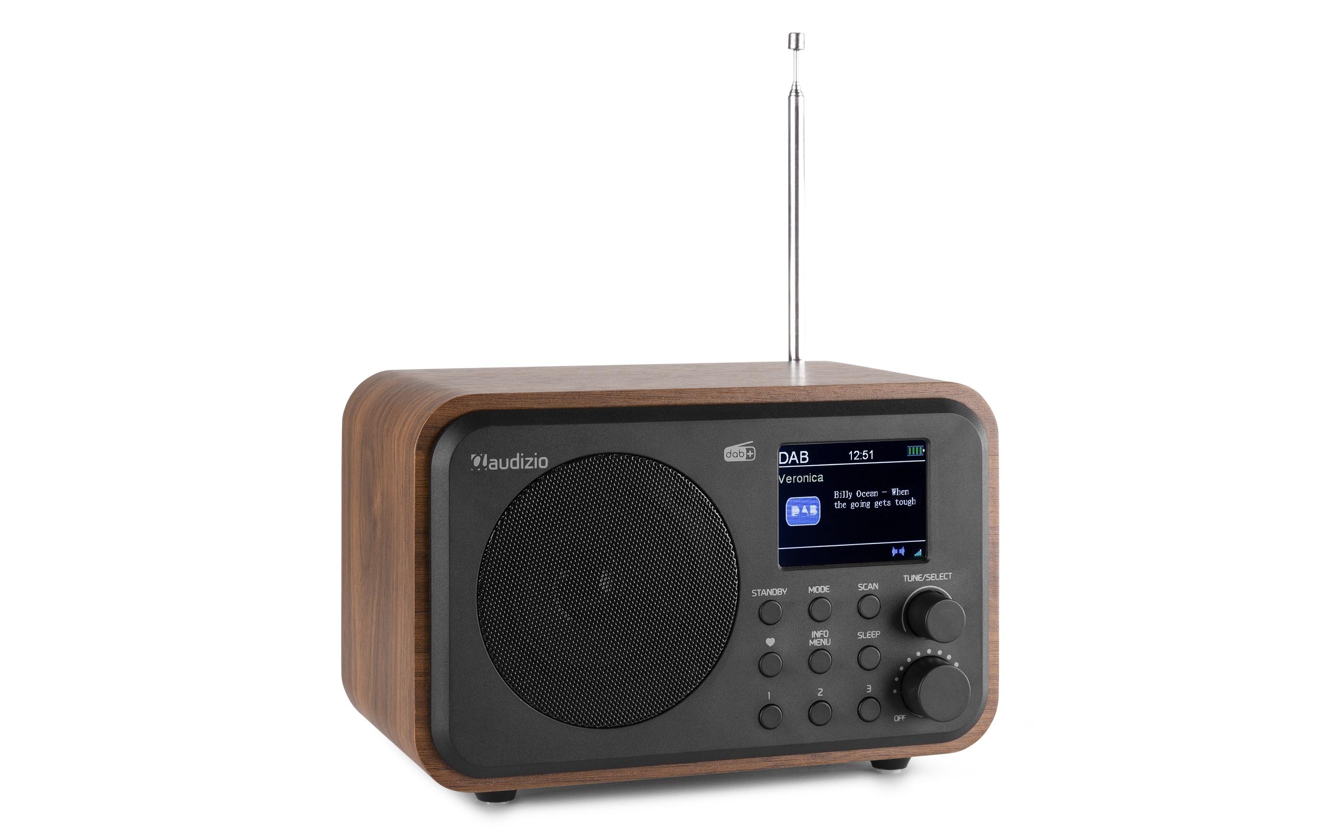 DAB+ Radio Milan BraunDAB+ Radio mit Bluetooth