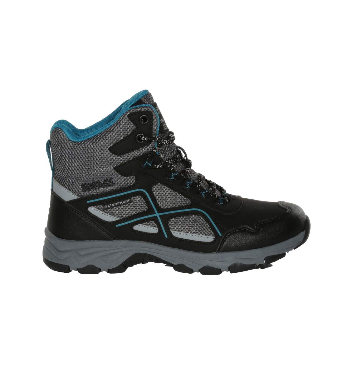 Regatta - Bottines de marche LADY VENDEAVOUR - Femme (Noir / Bleu canard) - UTRG9433