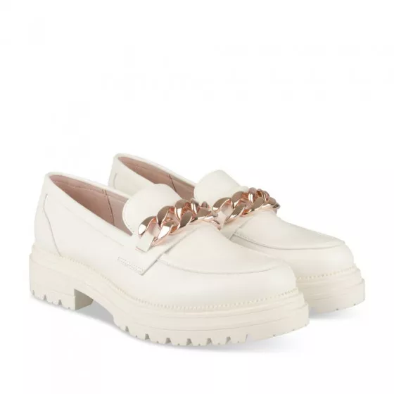 Mocassins BEIGE VIA DONNA