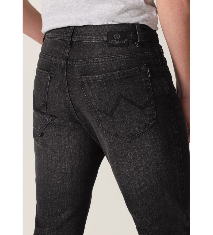 Calça jeans Six Valves 136318 preta