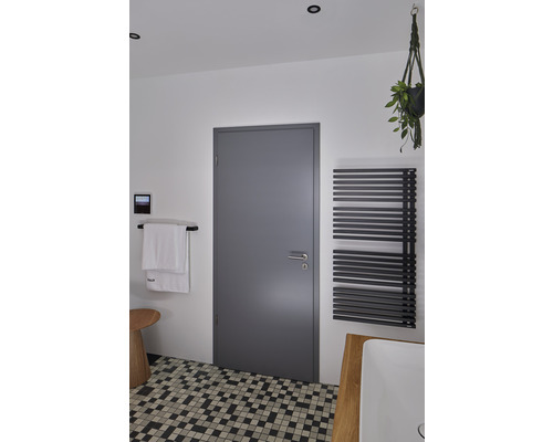 Pertura binnendeur Soley gelakt edelgrijs 86x198,5 cm links