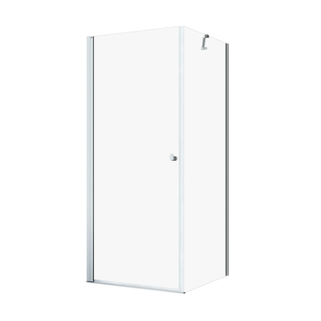 Sealskin draaideur en douchewand Hooked 90x90x200cm hoogglans aluminium