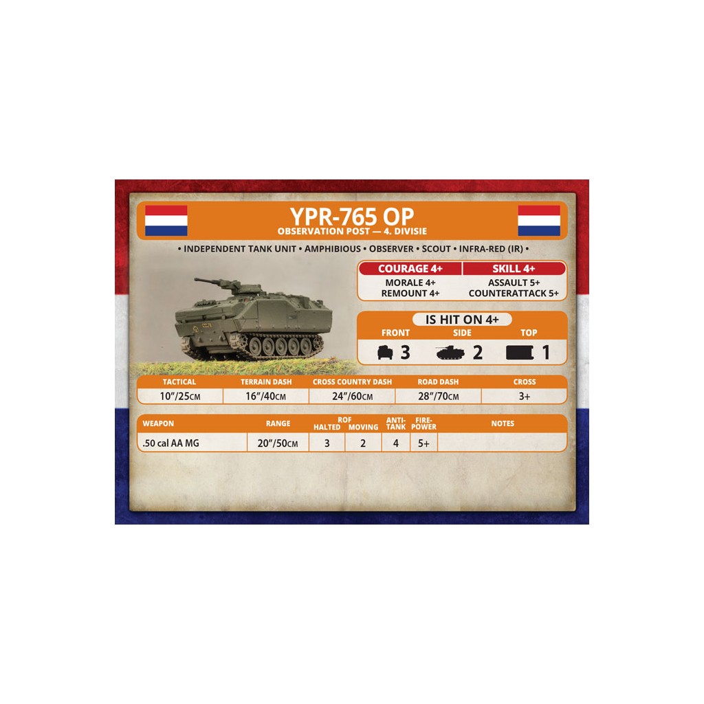 Team Yankee - Dutch YPR-765 Platoon