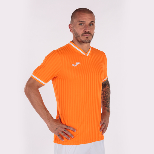 Camiseta Joma Toletum III Laranja de Manga Curta