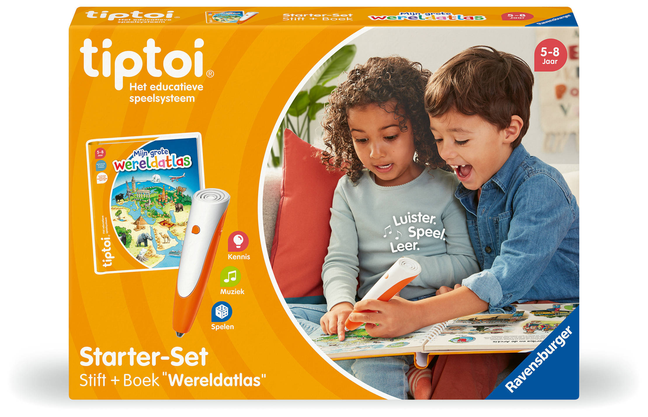 Ravensburger Starter-Set Mijn grote wereldatlas
