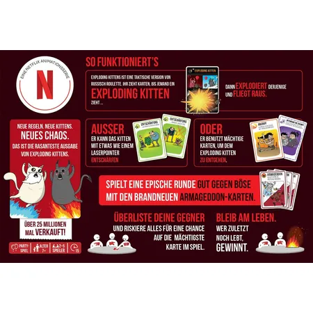 Asmodee Exploding Kittens: Good vs Evil