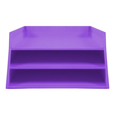 Exacompta Teksto - Corbeille à courrier en carton A4+ - disponible dans différentes couleurs