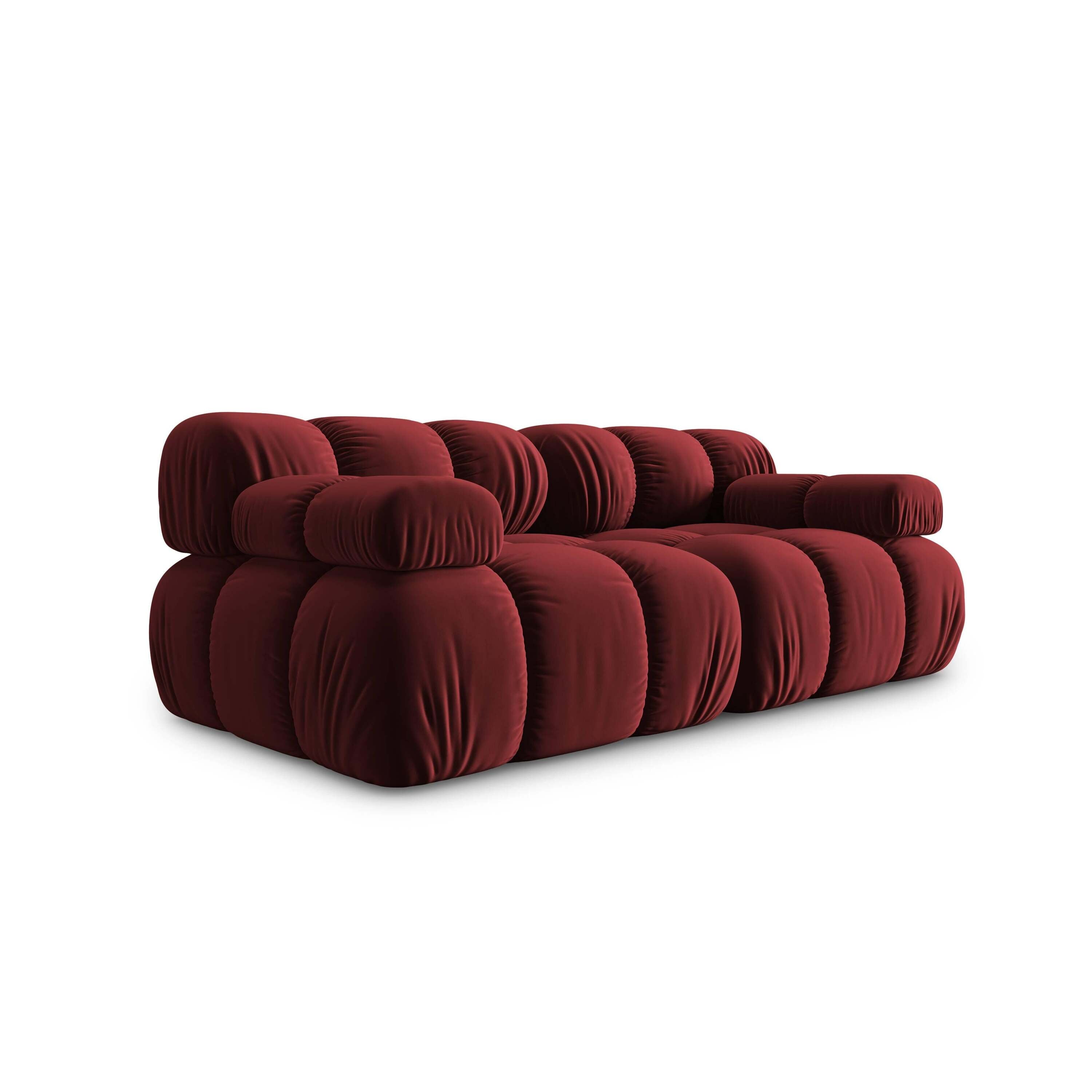 Milo Casa Tropea Modulaire 2-zitsbank - Bordeauxrood