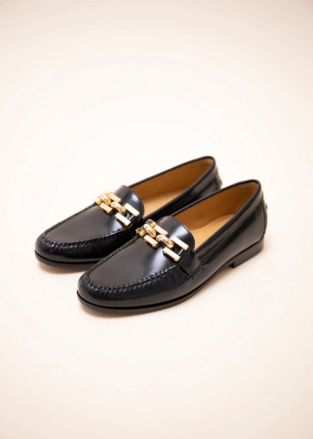 MOCASSIN P.ACCESSORY CUIR NOIR