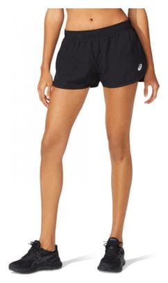 Short Splité Asics Core Run Noir Femme