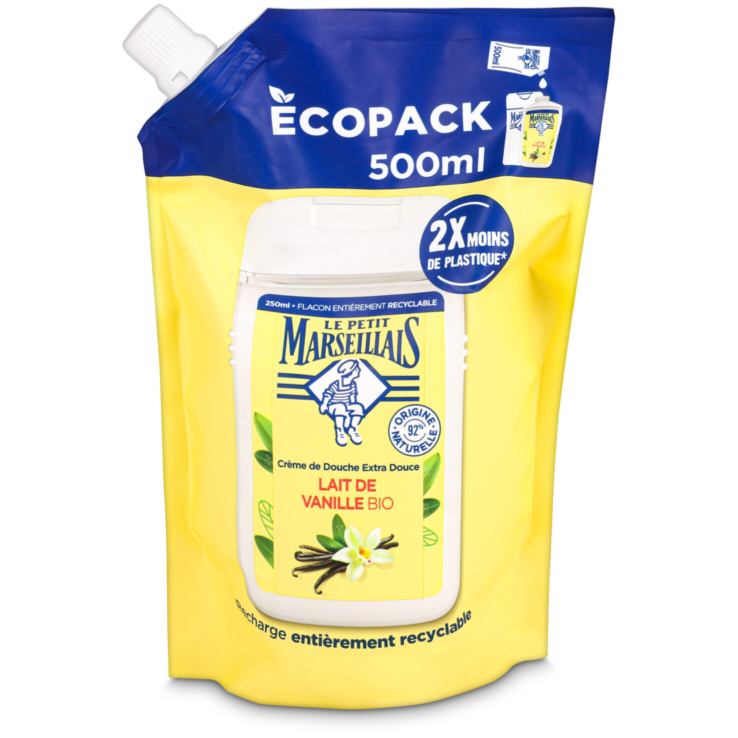 Le Petit Marseillais Duschcreme Vanille Refill