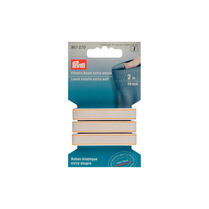 Prym-Band-elastiek extra zacht 2m/10mm