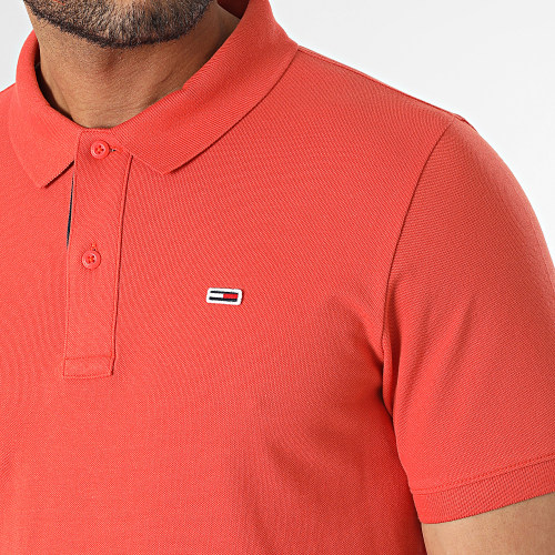 Polo Manches Courtes Slim Placket 5940 Orange