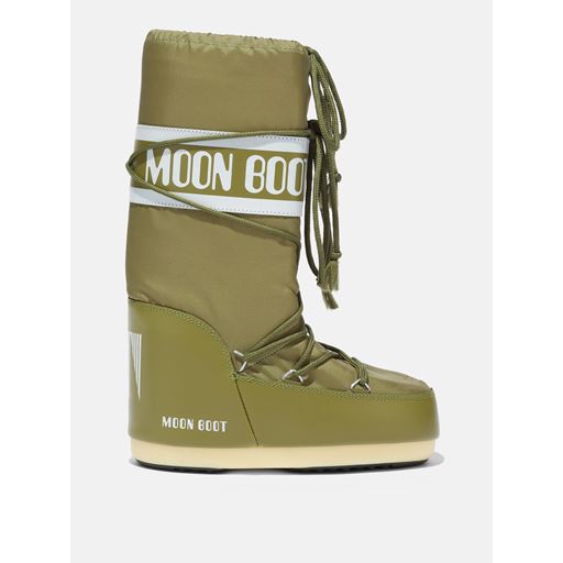 Moon Boot Icon Nylon Støvler, Khaki, 39/41