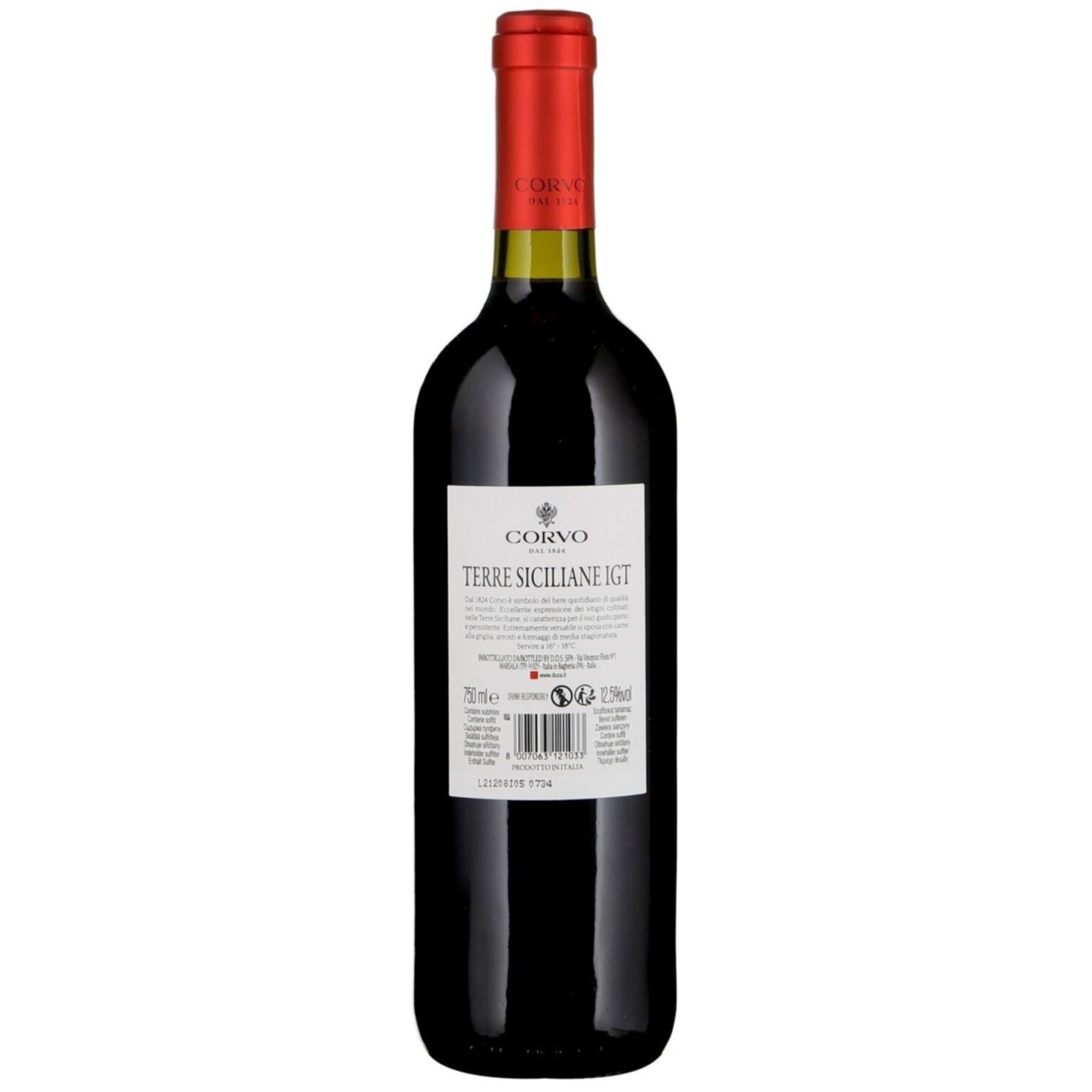 Corvo Rosso Sicilia IGP -75cl