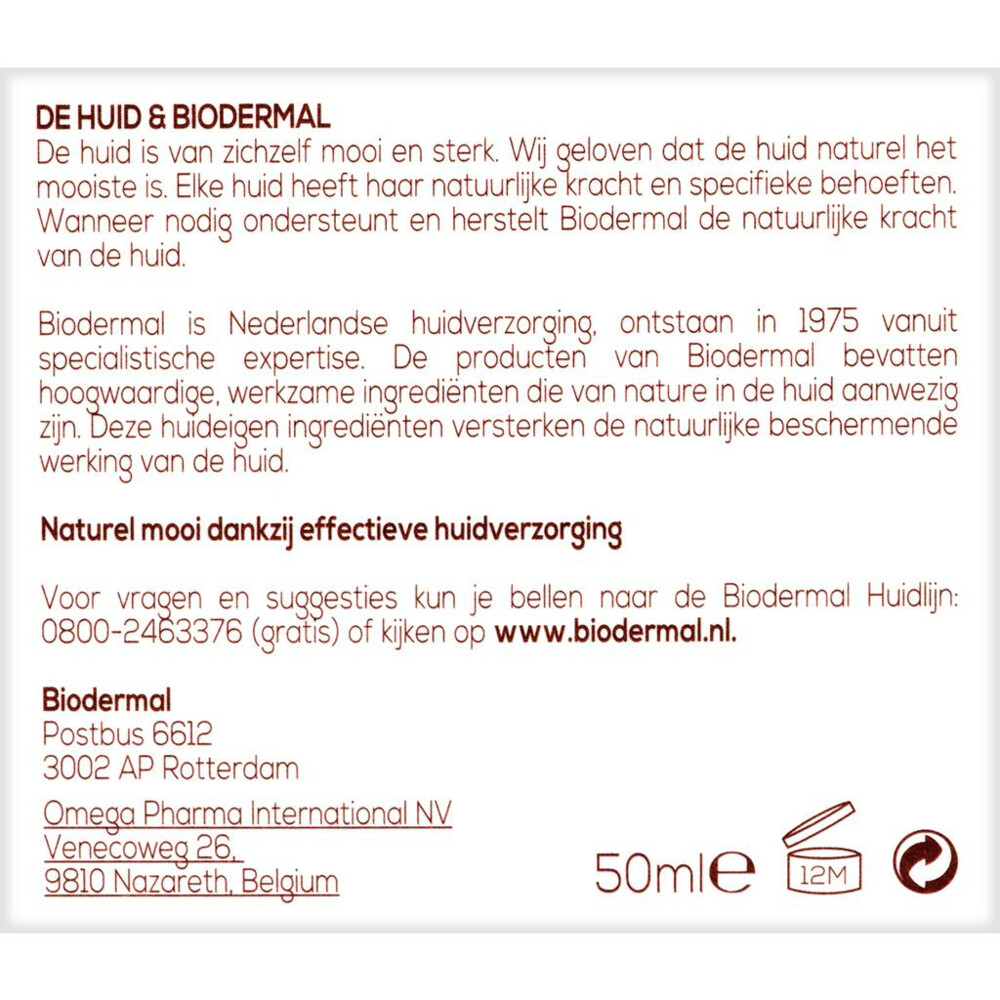 Biodermal Dagcrème Anti-Age 60+50 ml