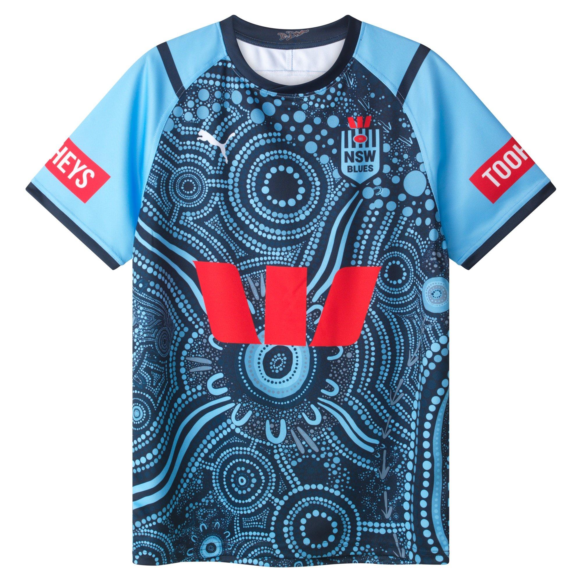 Puma New South Wales Blues Indigenous Shirt 2024 Adults
