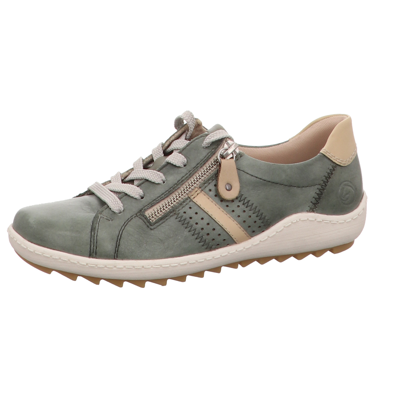 Remonte Schnürhalbschuh grün grün