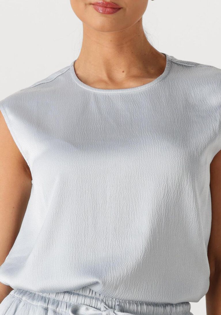 lichtblauwe amaya amsterdam top fleur