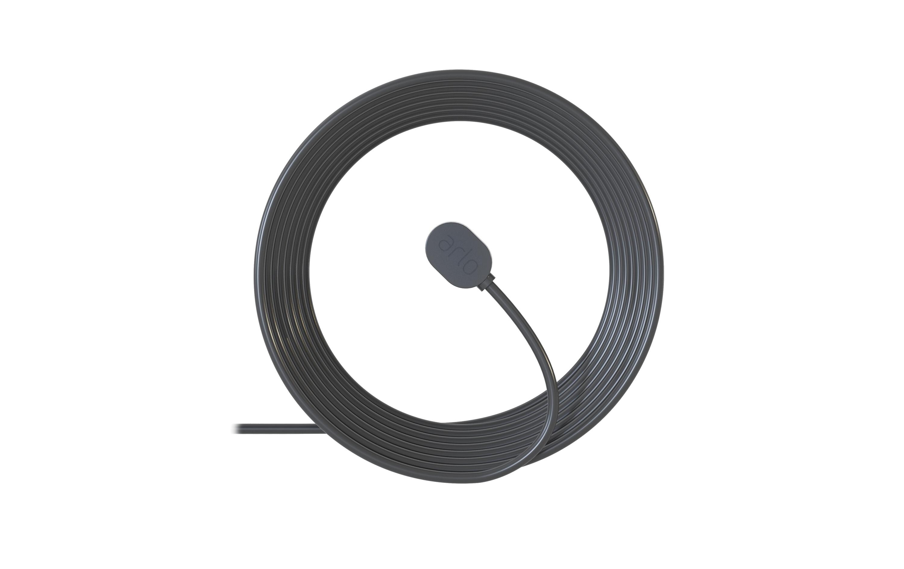 VMA5601C-100PES Magnetisches Ladekabel Outdoor 7.6m schwarzNetzkabel/Netzteil