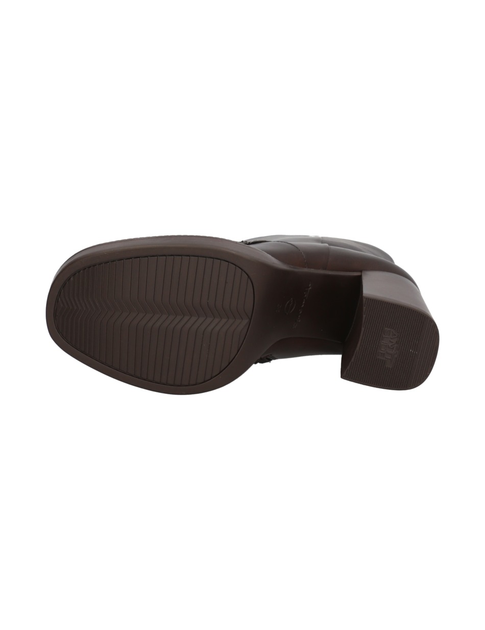 Glattleder Stiefelette