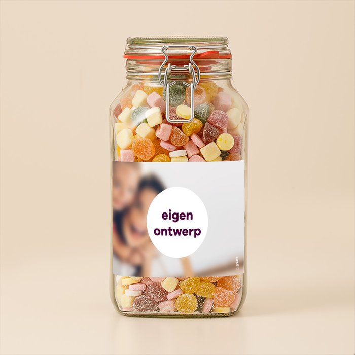 Snoeppot TumTum | met eigen ontwerp | 1,7 kg