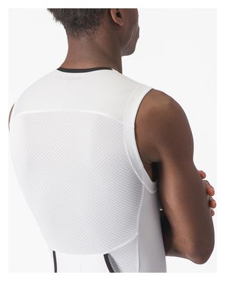 Maillot Sans Manches Triathlon Castelli Free Tri 2 Blanc