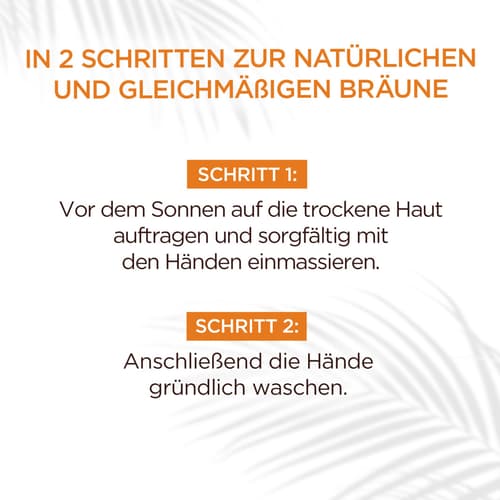 Garnier Ambre Solaire Ideal Bronze Bräunungsöl mit Kokos