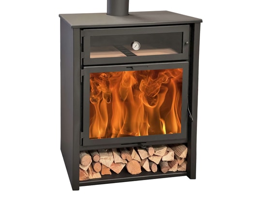 PANADERO - Poêle à bois modèle zeux four , 11 kw