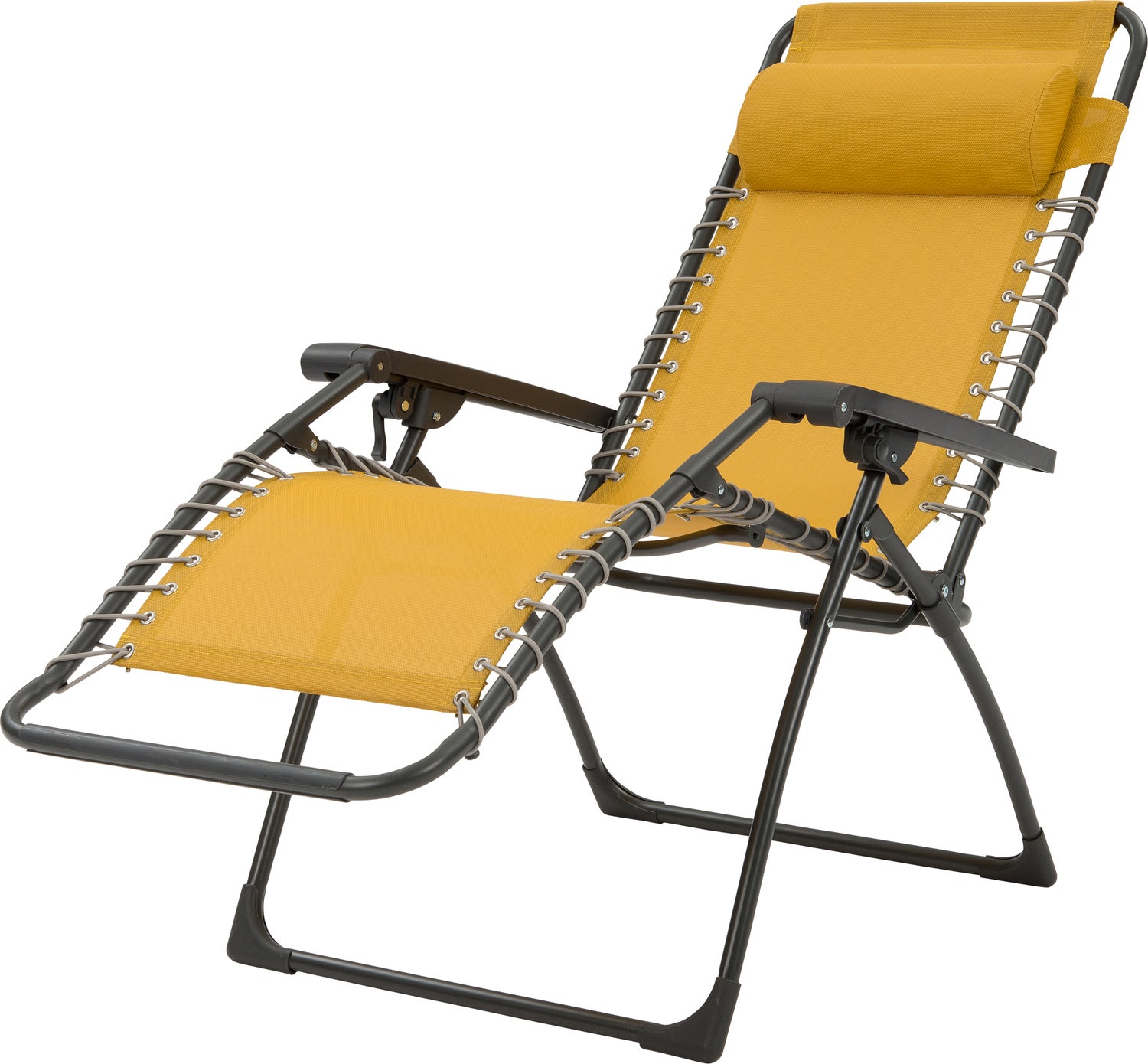Intratuin relaxstoel Sanya geel